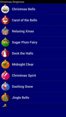 Christmas Ringtones Free android App screenshot 0